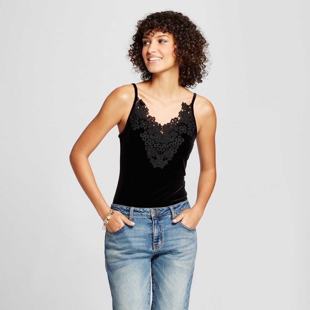 Xhilaration Velvet Body Suit